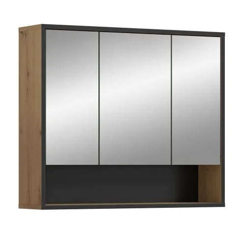 Spiegelschrank Bagno | mit offenem Fach | Artisan Oak