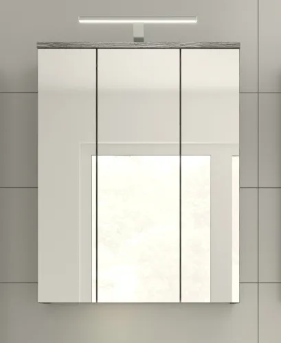 Spiegelschrank Blake | rauchsilber | inkl. LED Beleuchtung