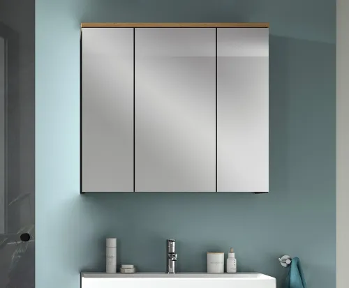 Spiegelschrank Canu | Artisan Eiche / Basalt grau | ohne Leuchte