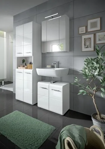 Spiegelschrank Ice | weiß