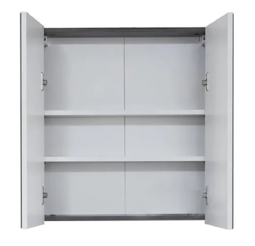 Spiegelschrank Line | Sardegna Rauchsilber