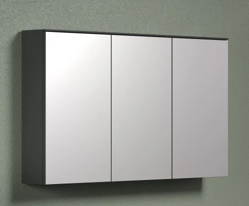 Spiegelschrank Synnax | anthrazit grau