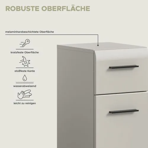 Standschrank halbhoch Ice | Kaschmir