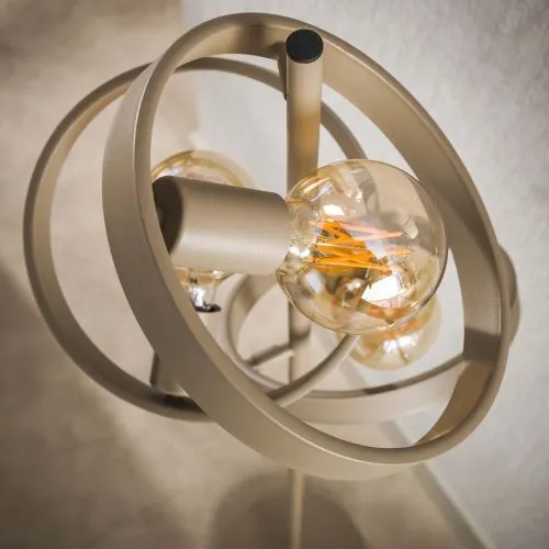 Stehlampe Yoko | 3 Leuchten | Metall | Beige
