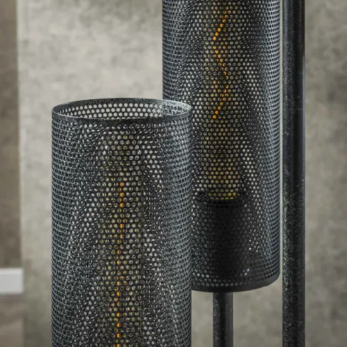 Stehleuchte Baro 5 Lampen | Metall | Artic schwarz