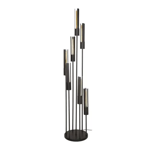 Stehleuchte Bondo 7 Lampen | Metall | Artic schwarz