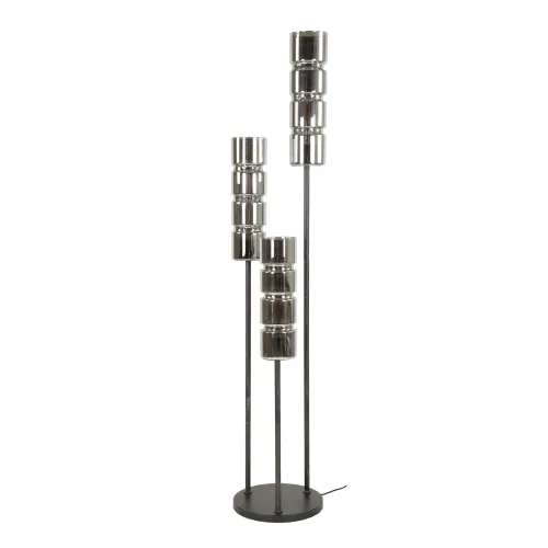 Stehleuchte Charle 3 Lampen | Metall | Artic schwarz