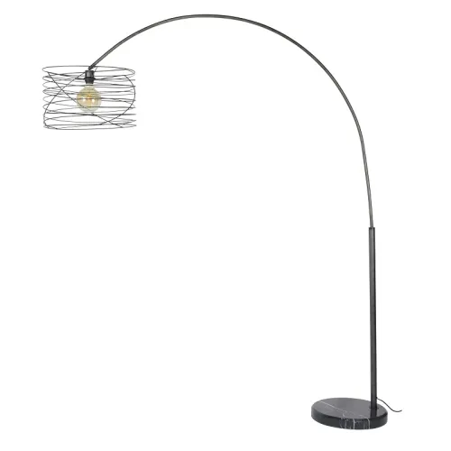 Stehleuchte Elit | Bogen | charcoal