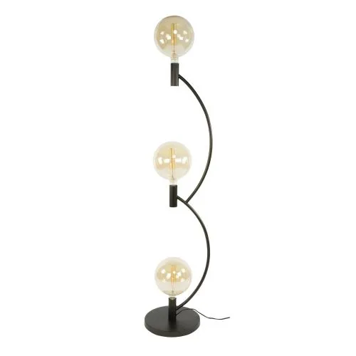 Stehleuchte Maso 3 Lampen | Metallbögen | Sienna braun