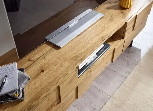 TV-Board Checka 2 | Eiche | braun