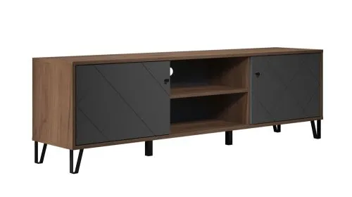 TV-Board Montez | Eiche Kraft Gold / Graphite