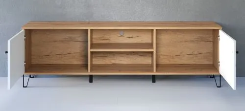 TV-Board Touch 1 | Artisan Eiche / weiß