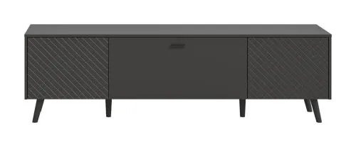 TV-Lowboard Linea | grau