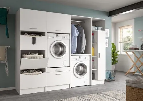 Universalschrank/Badezimmerschrank Free | weiß