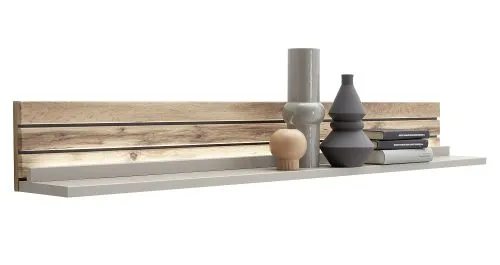 Wandboard Lüttich | Basalt / Wotan Eiche