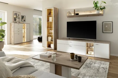 Wandboard Santerno | Viking Oak | LED Beleuchtung