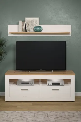 Wandboard Shade | Andersen Pinie weiß / Artisan Eiche | Landhausstil