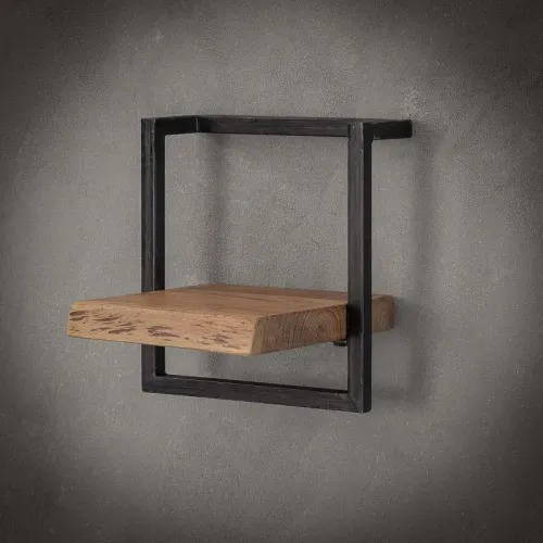 Wandboard Wandregal Shani 30 cm | Akazie massiv | natur