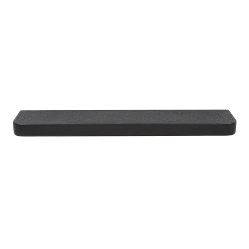 Wandregal Surabu | flüssiges Metall | grau | 150 cm