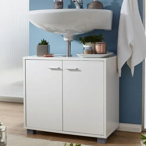 Waschbeckenunterschrank Berit | weiß