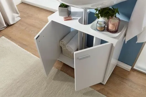 Waschbeckenunterschrank Berit | weiß