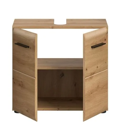 Waschbeckenunterschrank Ice | mit Türen | Artisan Oak