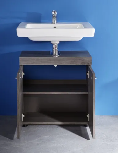 Waschbeckenunterschrank Runner | Waschtisch | rauchsilber