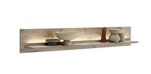 Wohnkombination Santerno 1 | Soft white / Viking Oak | 3-teilig
