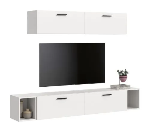 Wohnkombination The One 4 | 6-teilig | weiß Komplettset