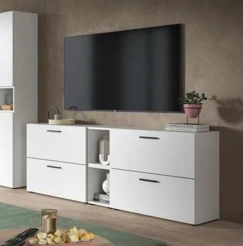 Wohnkombination The One 5 | 6-teilig | weiß