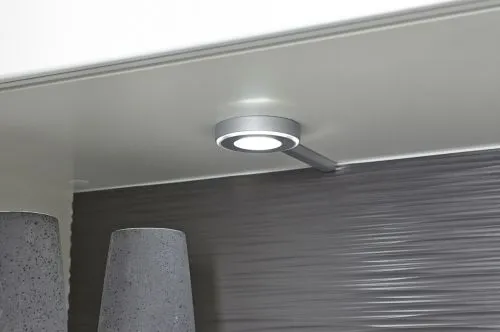 Wohnwand Trento 1 | weiß Hochglanz | 4-teilig | LED Beleuchtung 4