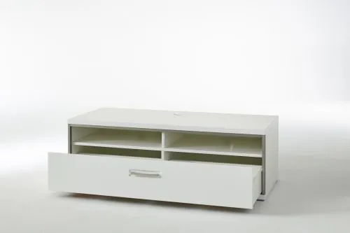 Wohnwand Trento 2 | weiß Hochglanz | 4-teilig | LED Beleuchtung 2